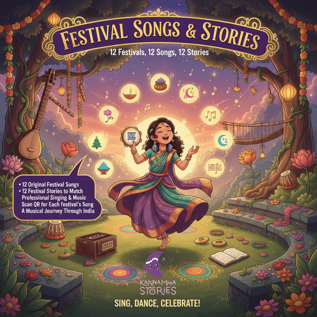 Festival Songs & Stories -- personalized by Kannamma Stories