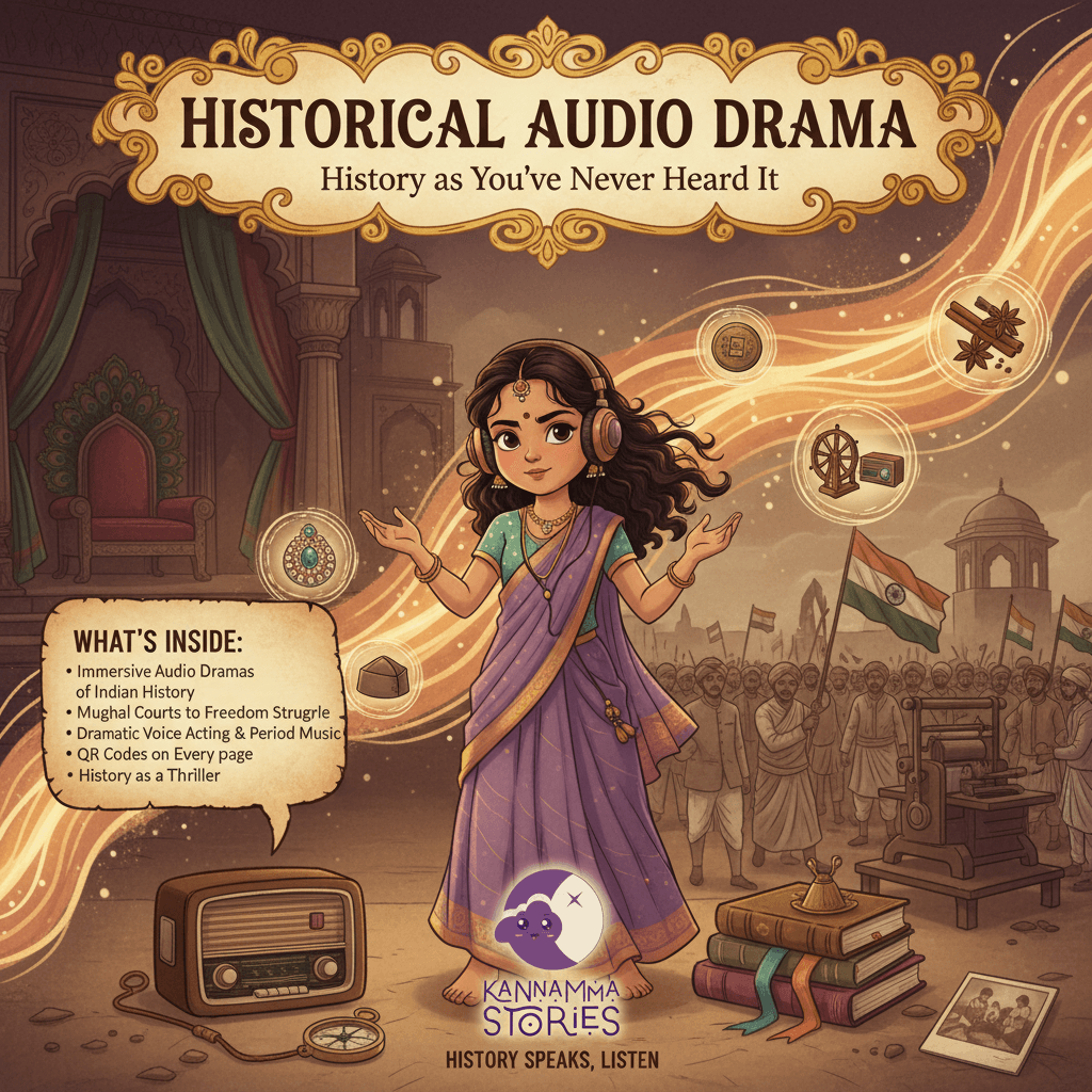 Historical Audio Drama -- personalized by Kannamma Stories