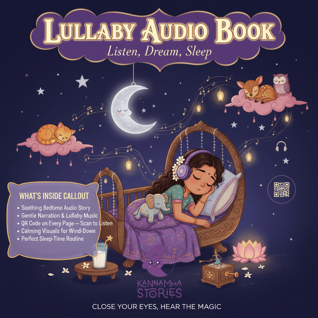 Lullaby Audio Book -- personalized by Kannamma Stories