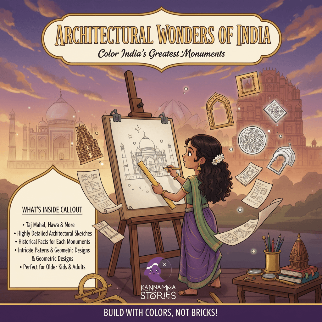 Architectural Wonders of India -- personalized by Kannamma Stories