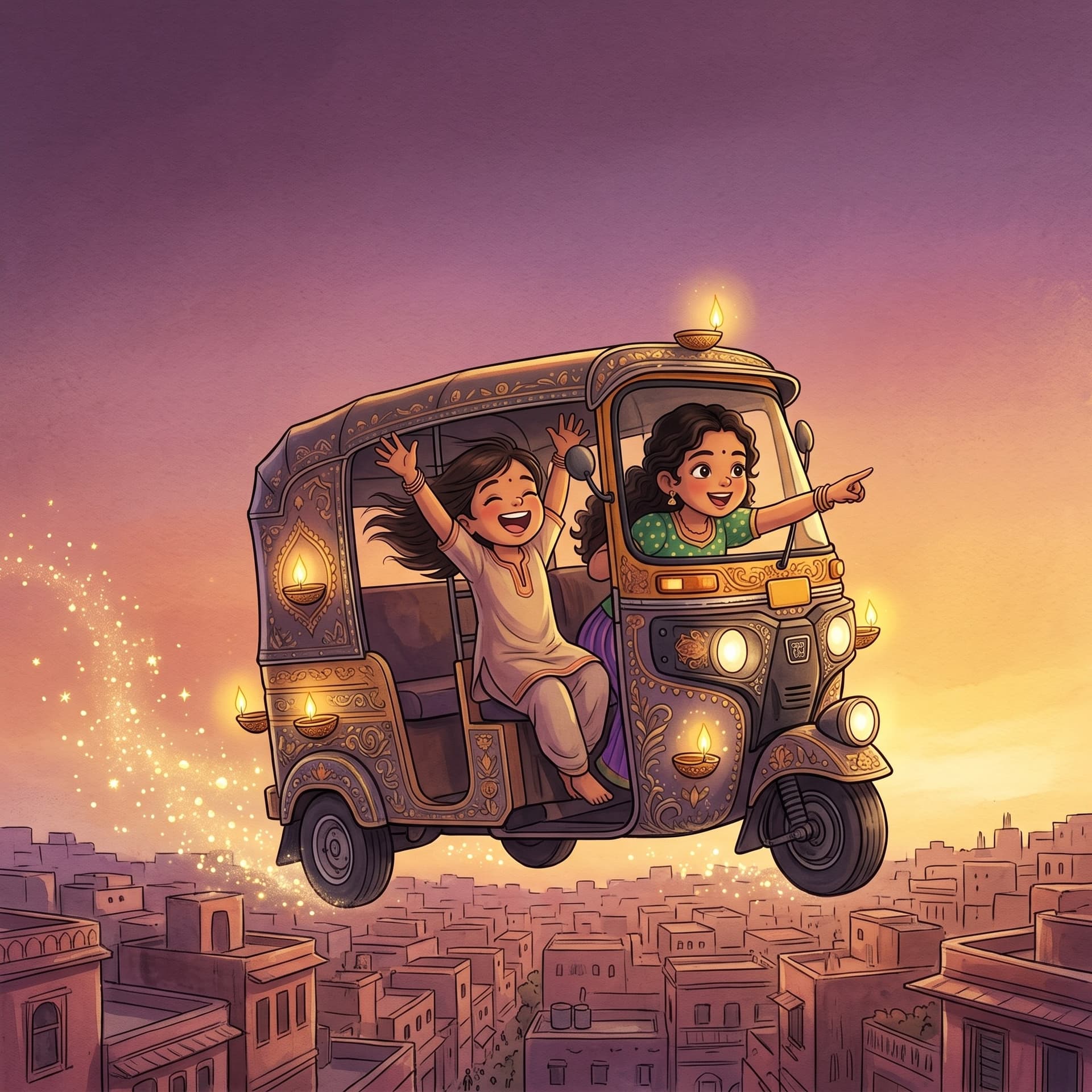 The Flying Rickshaw cover